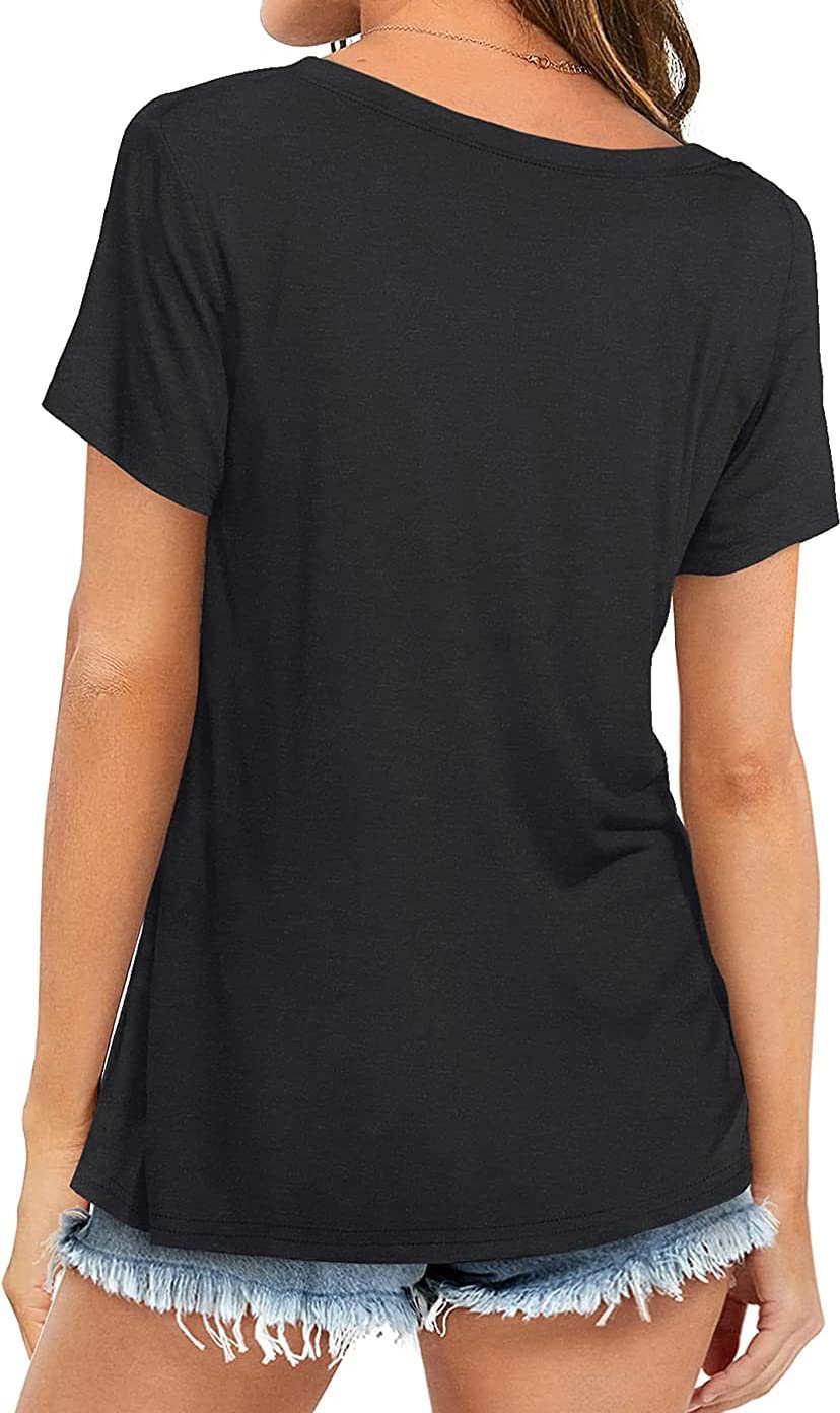 Womens Mexican Embroidered Tops Short Sleeve Fiesta Shirts Floral Peasant Blouses (XX-Large, Black)